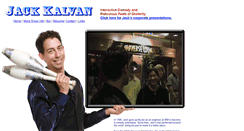 Desktop Screenshot of jackkalvan.com
